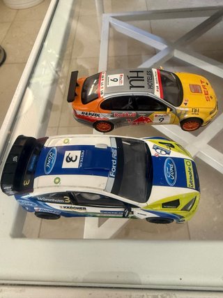 2 Coches Slot Scalextric Ninco