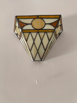 Conjunto Lámparas Tiffany cristal