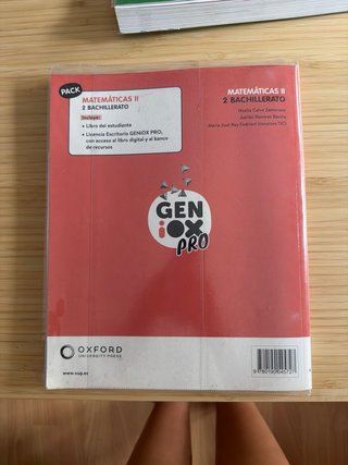 Matemáticas II 2 Bachillerato : Geniox
