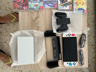 Nintendo Switch OLED Blanca