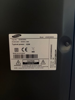 Televisor Samsung UE46ES5800 Negro