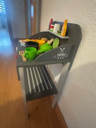 Cocinita de madera para niños