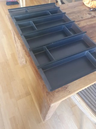 Organizador de cubiertos modular