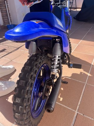 Moto Infantil Yamaha PW50 Azul
