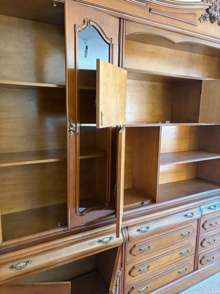 Mueble libreria madera colección
