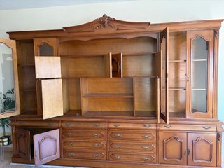 Mueble libreria madera colección