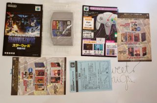 Star Wars Shadows of the Empire N64 JAP NUEVO