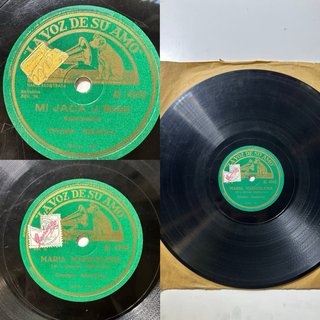 4 Discos de Pizarra 78 RPM - €/ud