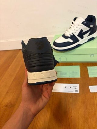 Off-White zapatillas azul y blanco