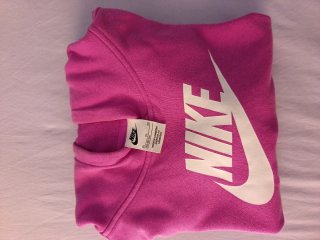 Sudadera rosa Nike niña