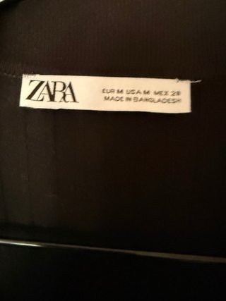 Cárdigan Zara Negro Talla Única