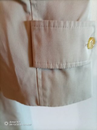 Gabardina clásica hombre forro cuadros