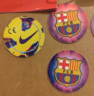 Lote Tazos Fútbol Matuliga 2013