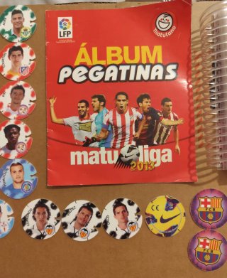 Lote Tazos Fútbol Matuliga 2013