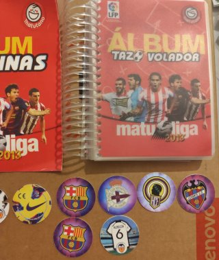 Lote Tazos Fútbol Matuliga 2013