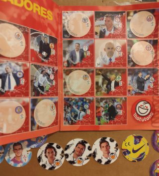 Lote Tazos Fútbol Matuliga 2013