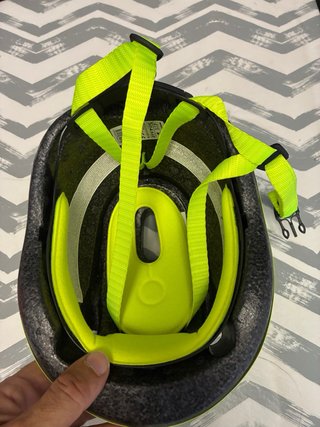 Casco bici infantil amarillo