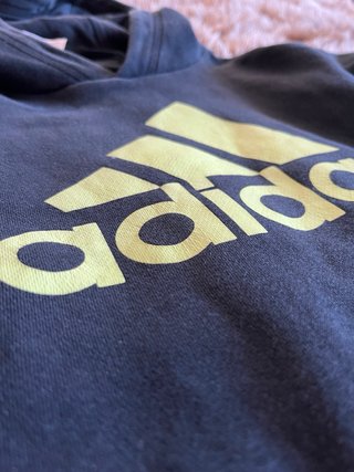 Adidas Black Hoodie Kids 11-12 Years / 152 cm