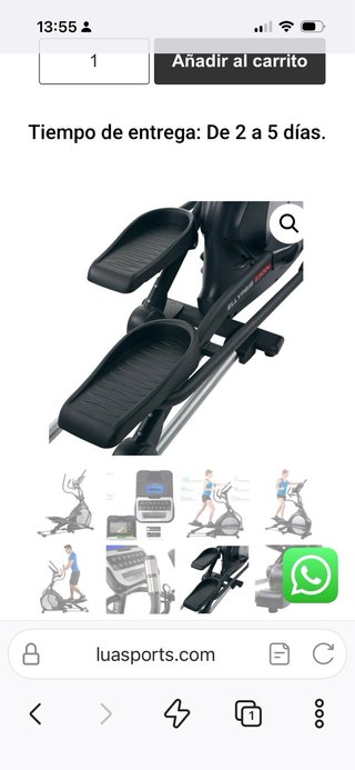 Bicicleta Elíptica Finnlo Ellypsis E3000