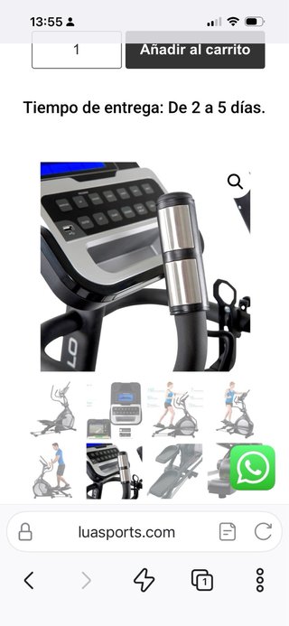 Bicicleta Elíptica Finnlo Ellypsis E3000