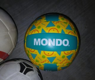 Set 3 palloni: Coca-Cola, Mondo, Calcio