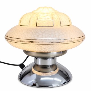 Candeeiro Vintage Vidro e Metal