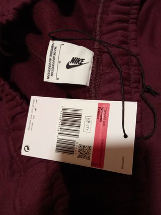 Pantalón Chándal Nike Burdeos Talla L Nuevo