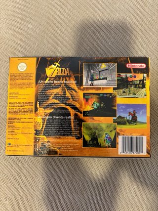 Zelda Ocarina of Time N64 PAL Caja y Cartucho