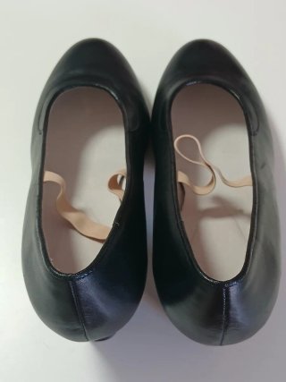 Zapatos de salón baile flamenco negros