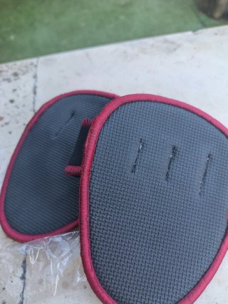 Guantes Entrenamiento Gimnasio Negro/Rojo