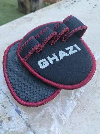 Guantes Entrenamiento Gimnasio Negro/Rojo