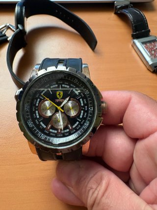 Reloj Ferrari Negro Cronógrafo
