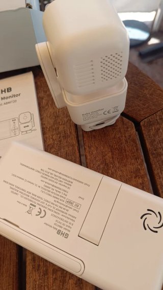 GHB Cámara Bebé 5 720P HD IPS Rotación