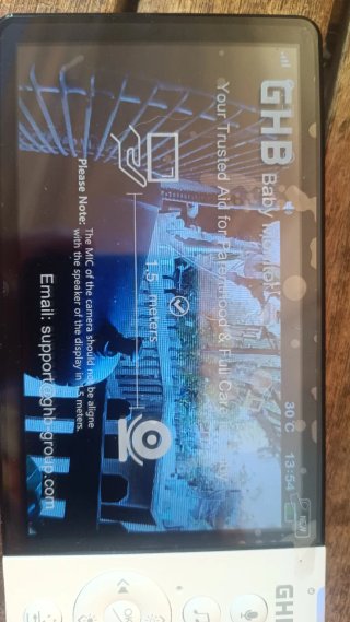 GHB Cámara Bebé 5 720P HD IPS Rotación