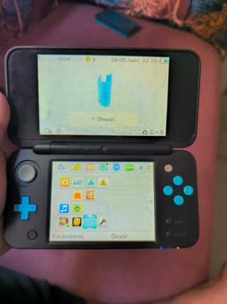 Nintendo New 2DS XL Nero e Blu
