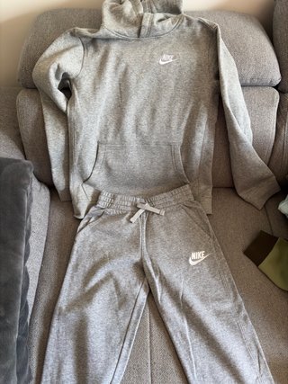 Conjunto Chándal Niño Nike Gris Talla M