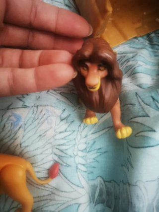 Figuras el rey León. Disney