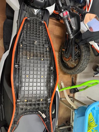 Asiento Rally KTM 890 Naranja