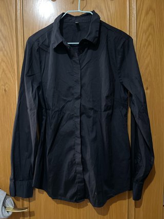 Camisa Negra Benetton Talla S/M