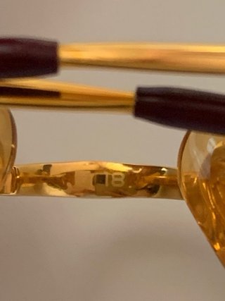 Gafas Cartier C Décor Rimless Vintage