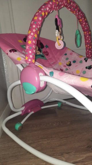Hamaca balancín Minnie Mouse para bebé