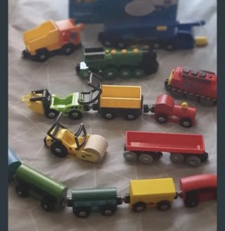 Playtive Puente de Madera para Tren