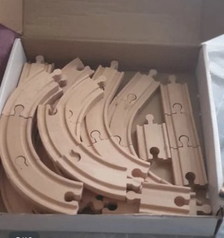 Playtive Puente de Madera para Tren