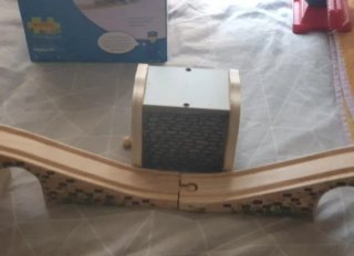 Playtive Puente de Madera para Tren