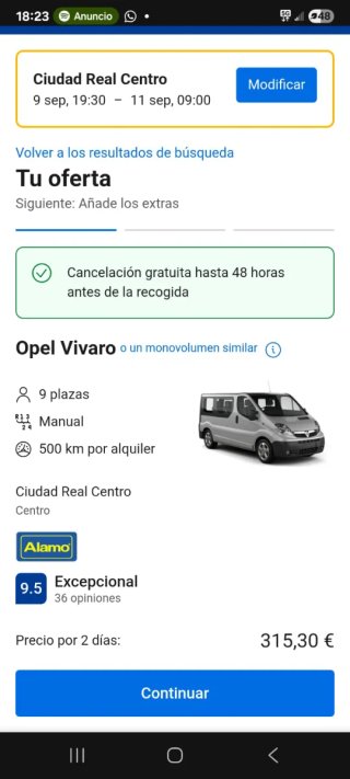 Cubas 400 y 600L buen estado