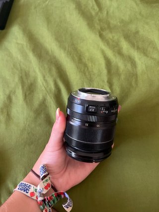 Cámara Fujifilm X-T20 con objetivo