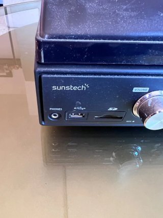 Tocadiscos Sunstech PXR2 (Vinilo a MP3)