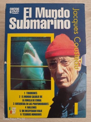 El Mundo Submarino Jacques Cousteau DVD Colección
