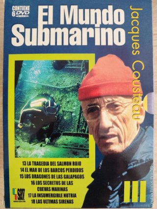 El Mundo Submarino Jacques Cousteau DVD Colección