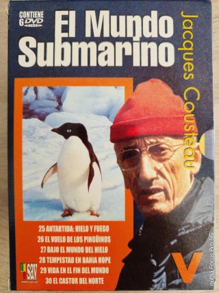 El Mundo Submarino Jacques Cousteau DVD Colección